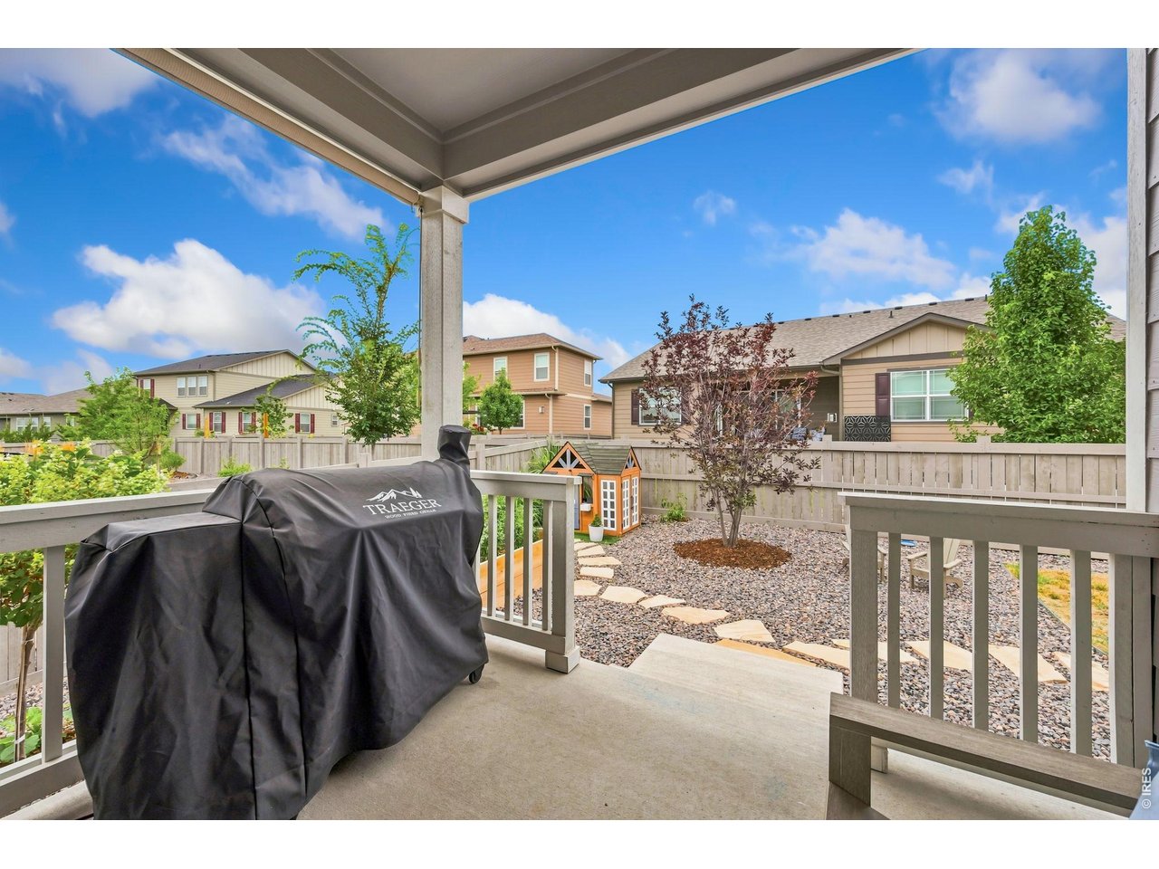 Property Photo 23 Covered patio for grilling and back yard bbqs.