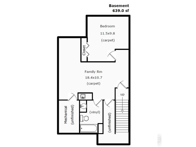 Property Photo 22 Basement floor plan