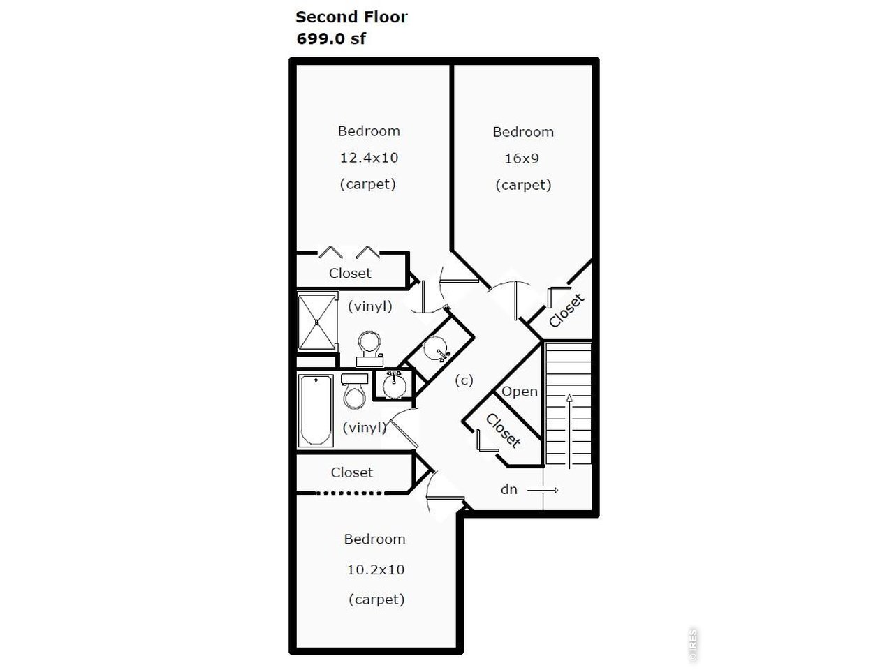 Property Photo 23 Upper level floor plan