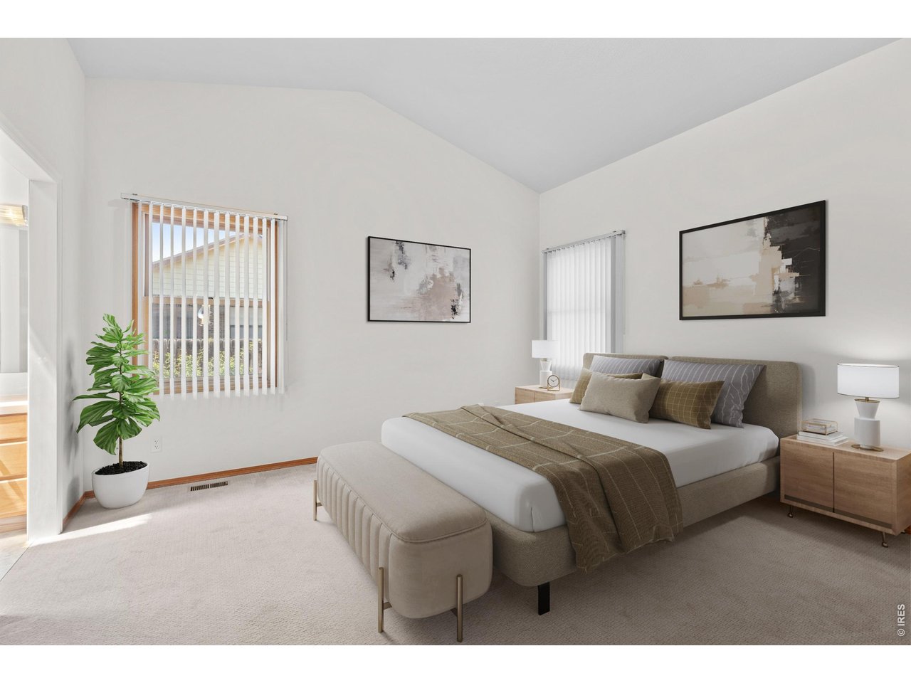 Property Photo 12 Primary bedroom. Virtually staged