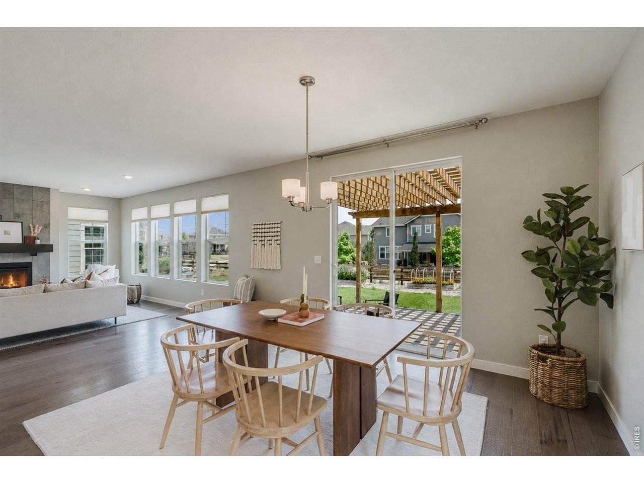 Property Photo 20 The covered patio is just off the dining room, extending your space even further.