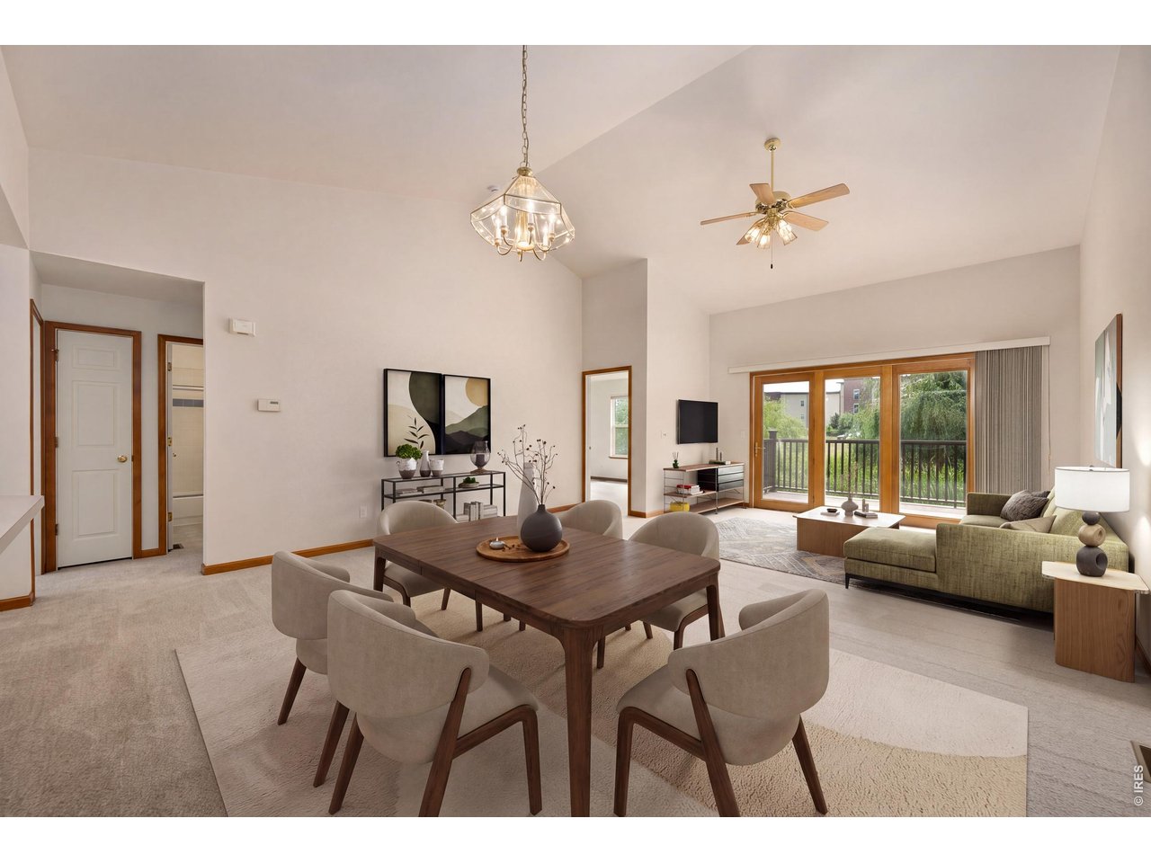 Property Photo 1 Virtually Staged Living/Dining
