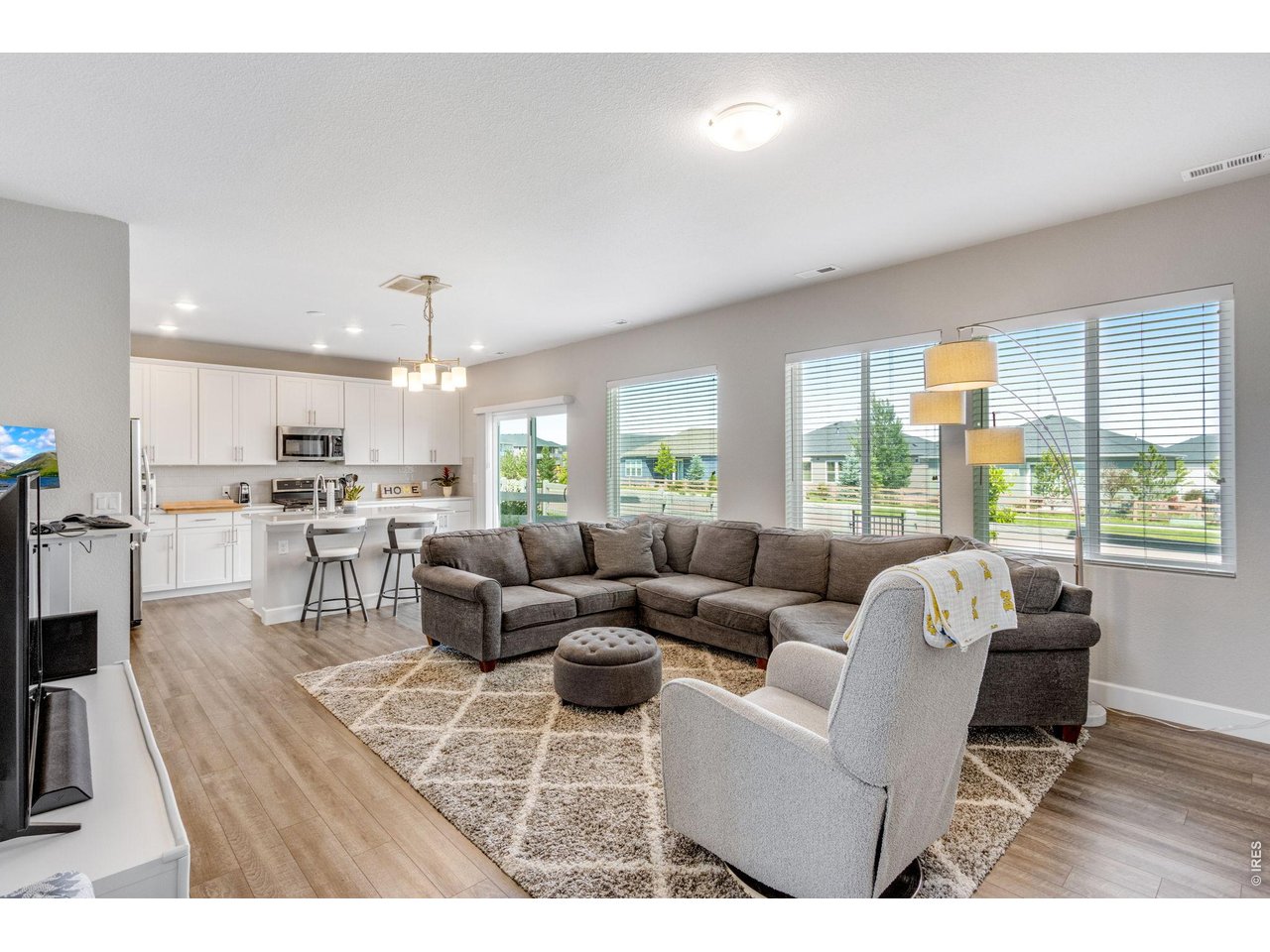 Property Photo 5 This beautiful Home has an Open Concept Living Room that flows to the Kitchen.