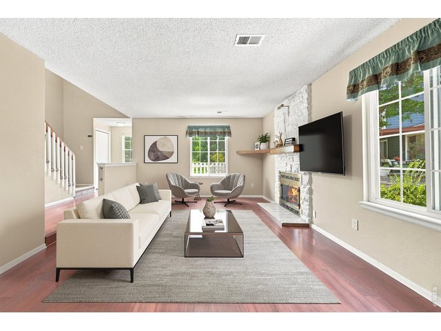 Property Photo 7 Virtually Staged Living Room