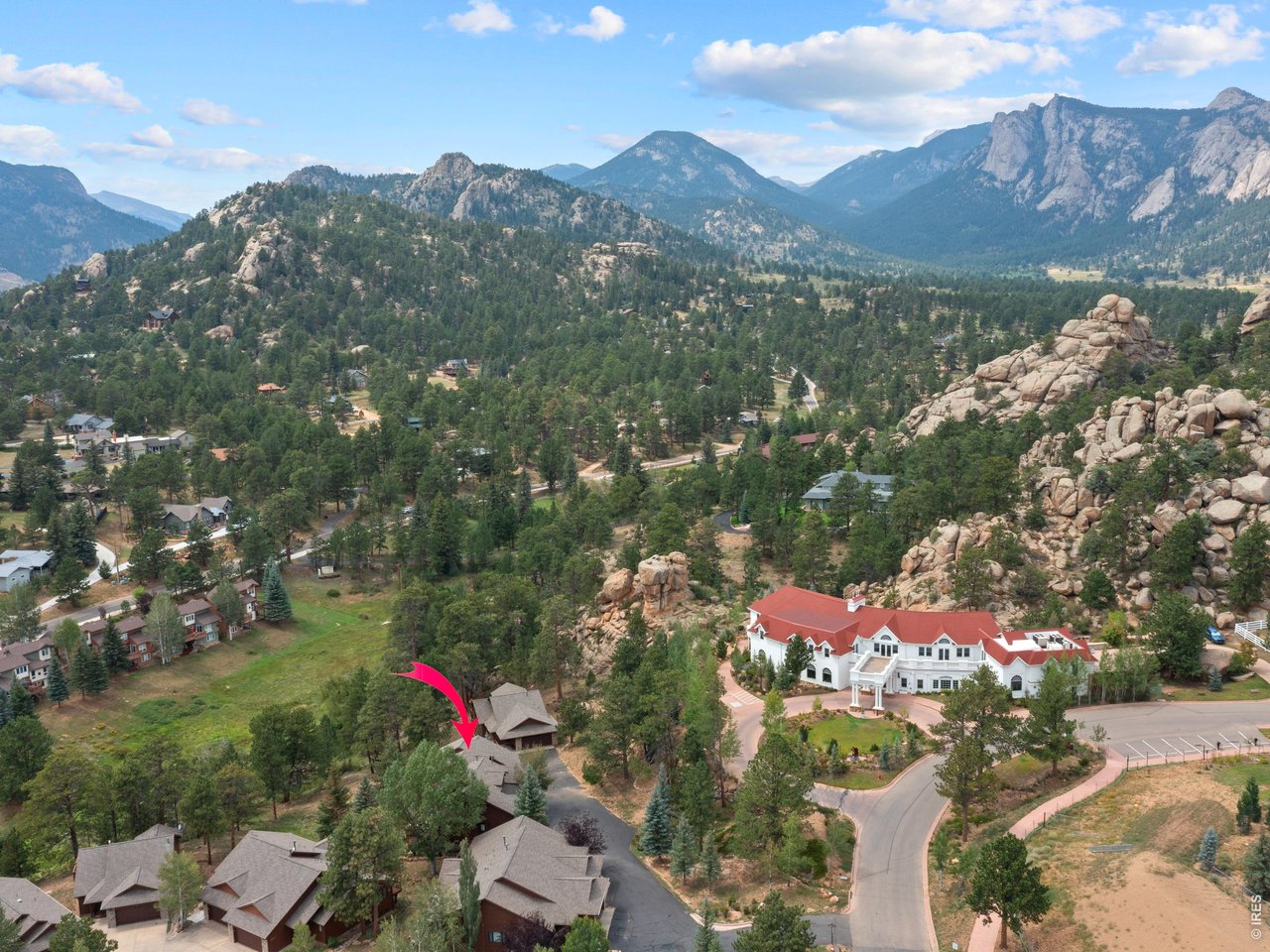 Property Photo 10 Stunning aerial view of the mountain setting