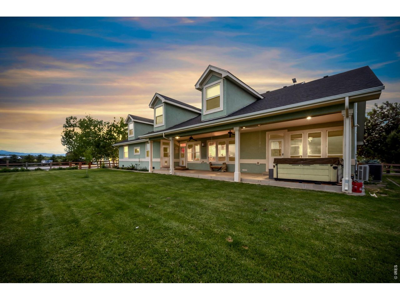 Property Photo 7 Beautiful Colorado Sunsets over t the home