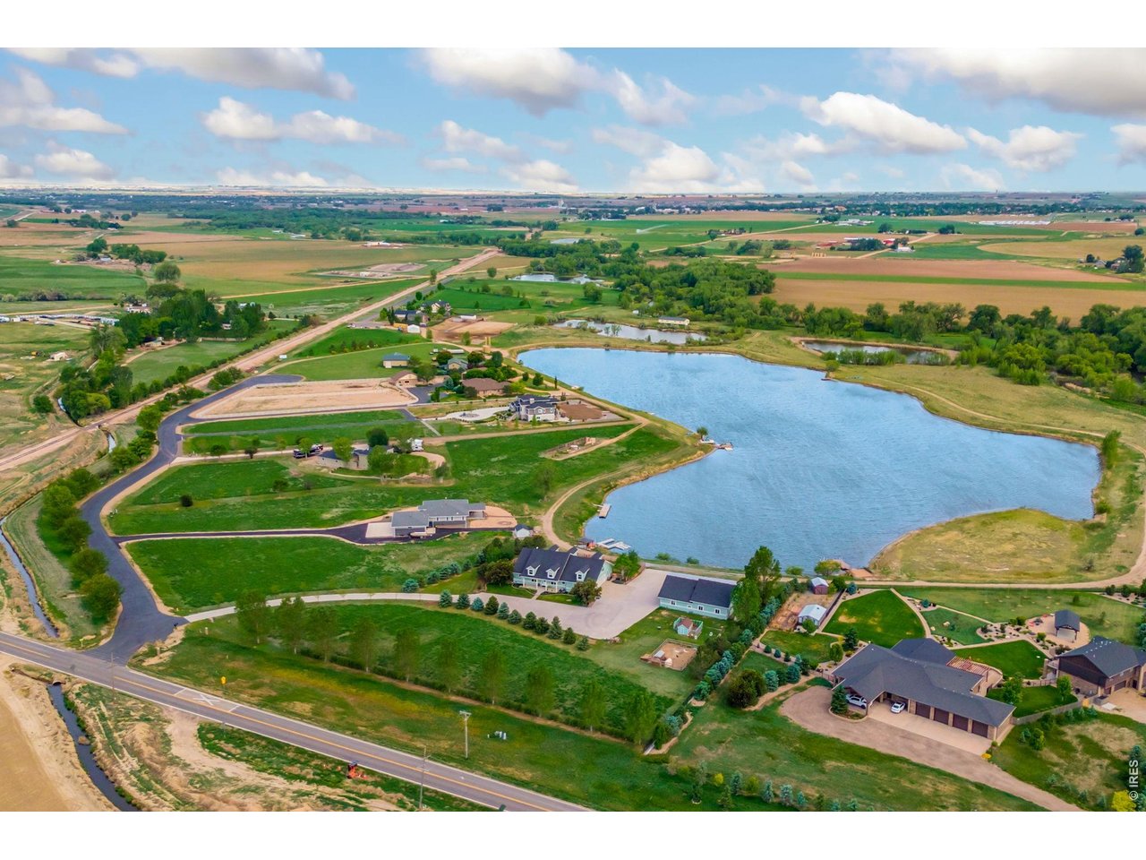 Property Photo 4 All 7 homes that have access to Lakota lake pictured here.