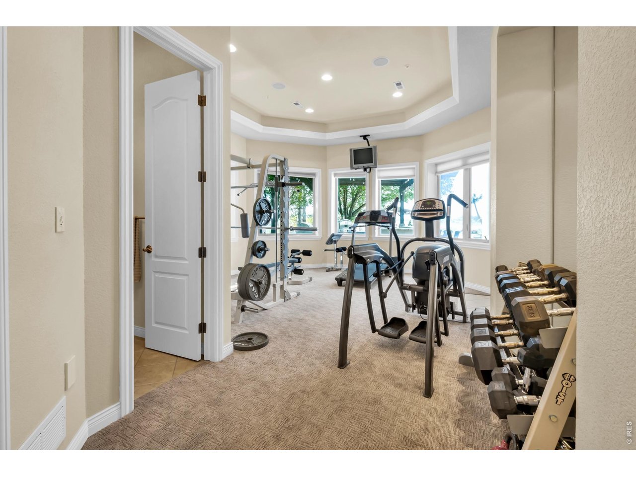 Property Photo 30 Bedroom or Private home gym with abundant natural light and space for a full range of fitness equipment.