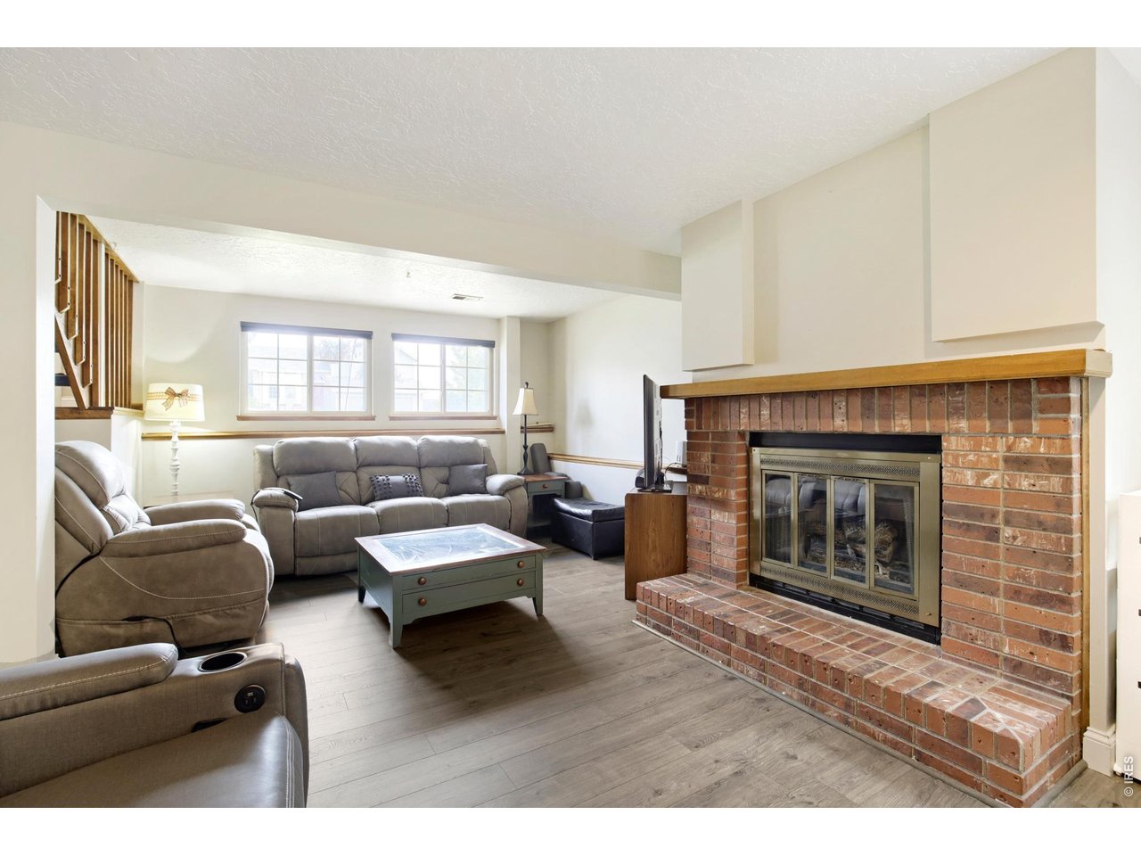 Property Photo 12 Lower Level Family Room with Cozy Gas Fireplace!!!