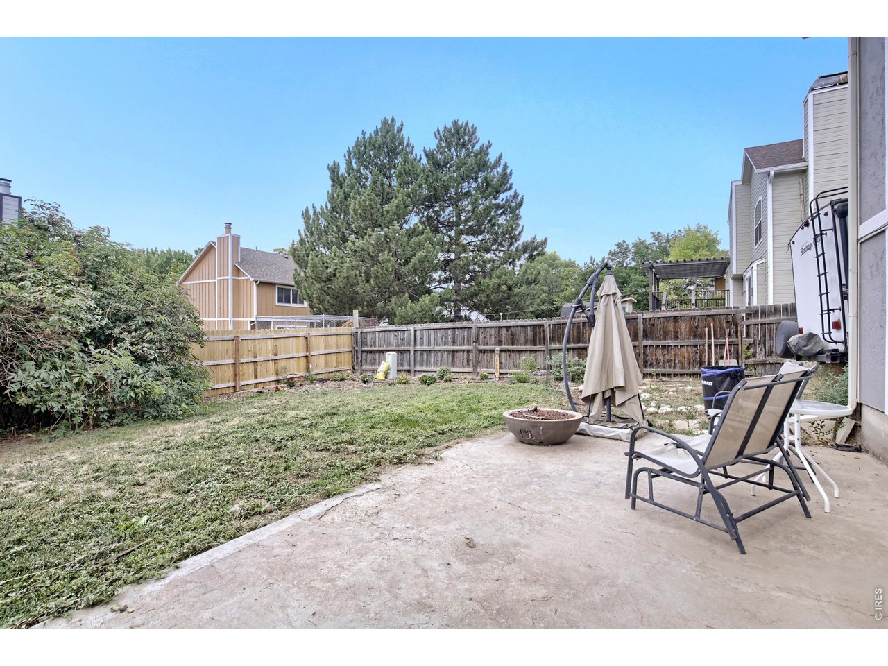Property Photo 25 Outdoor Patio with Fire Pit Feature!!!