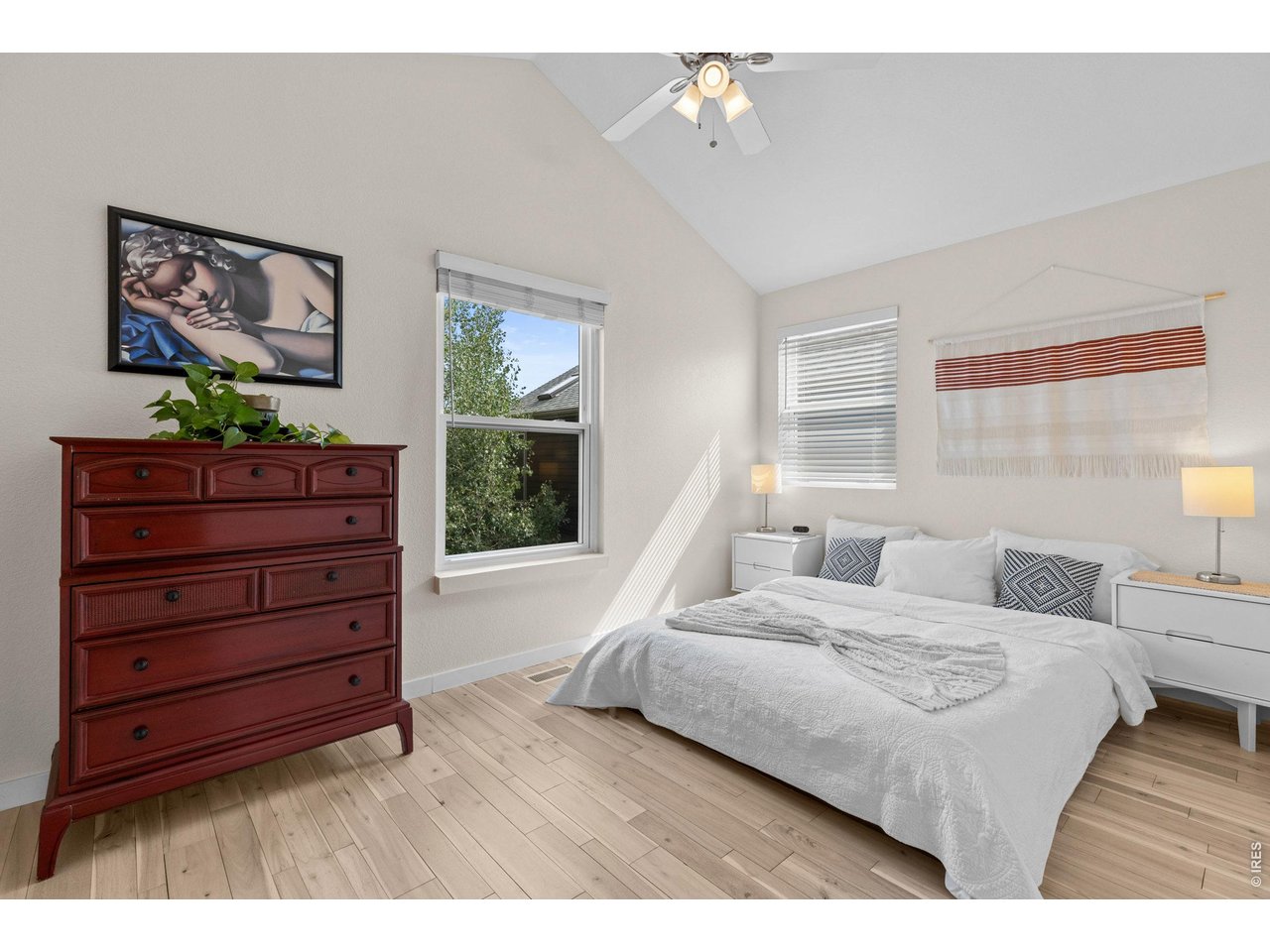 Property Photo 24 Primary bedroom faces north and east and affords peaceful views over the lush garden and foothills