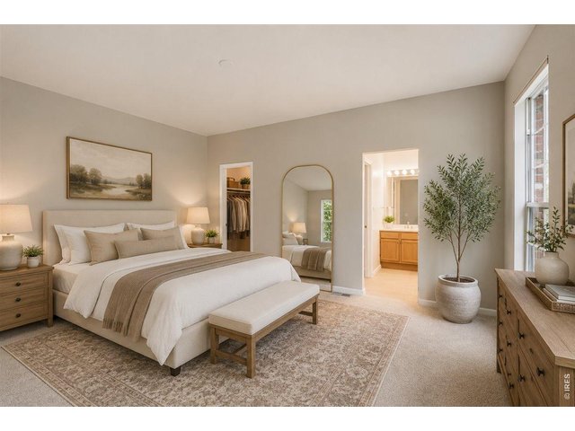 Property Photo 20 virtual staging - primary bedroom (main level)