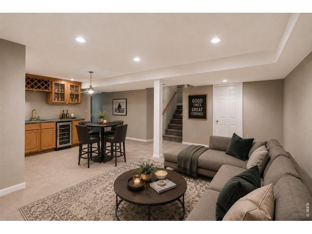 Property Photo 29 virtual staging - finished basement rec room