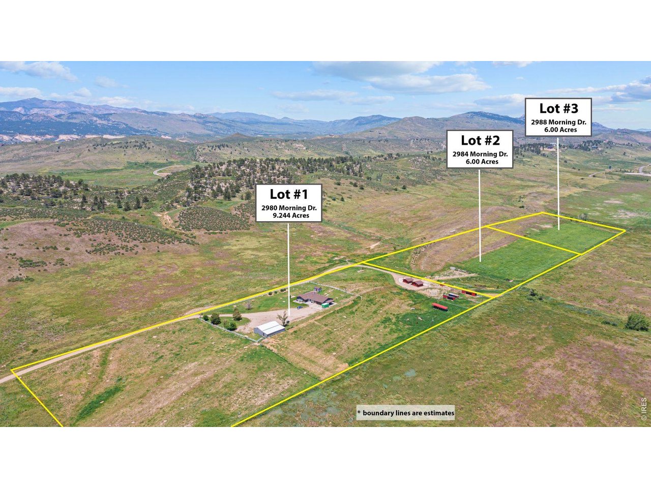 Property Photo 3 Lot layout facing NW