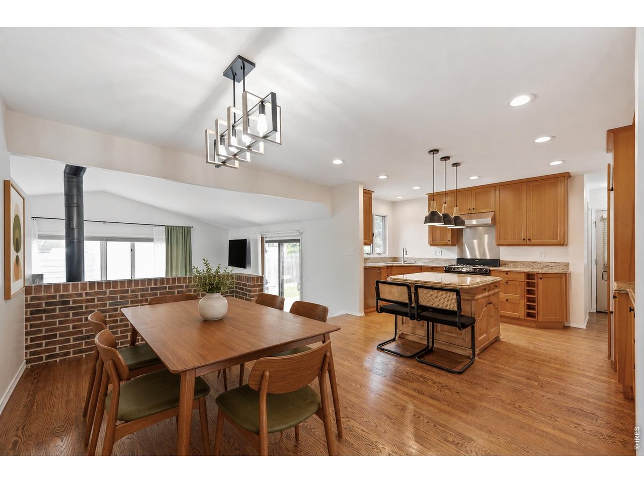 Property Photo 5 Digitally staged dining area