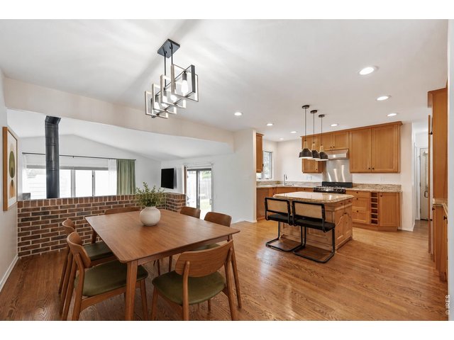 Property Photo 5 Digitally staged dining area