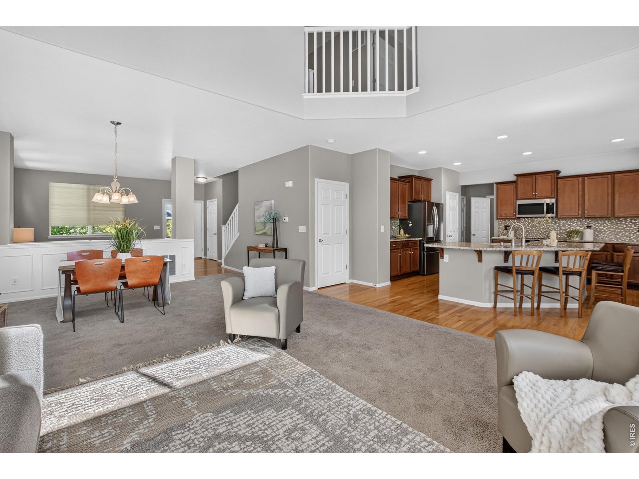 Property Photo 19 Soaring ceilings with balcony above