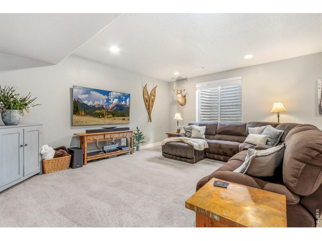 Property Photo 32 Finished basement with impressive nine-foot ceilings.