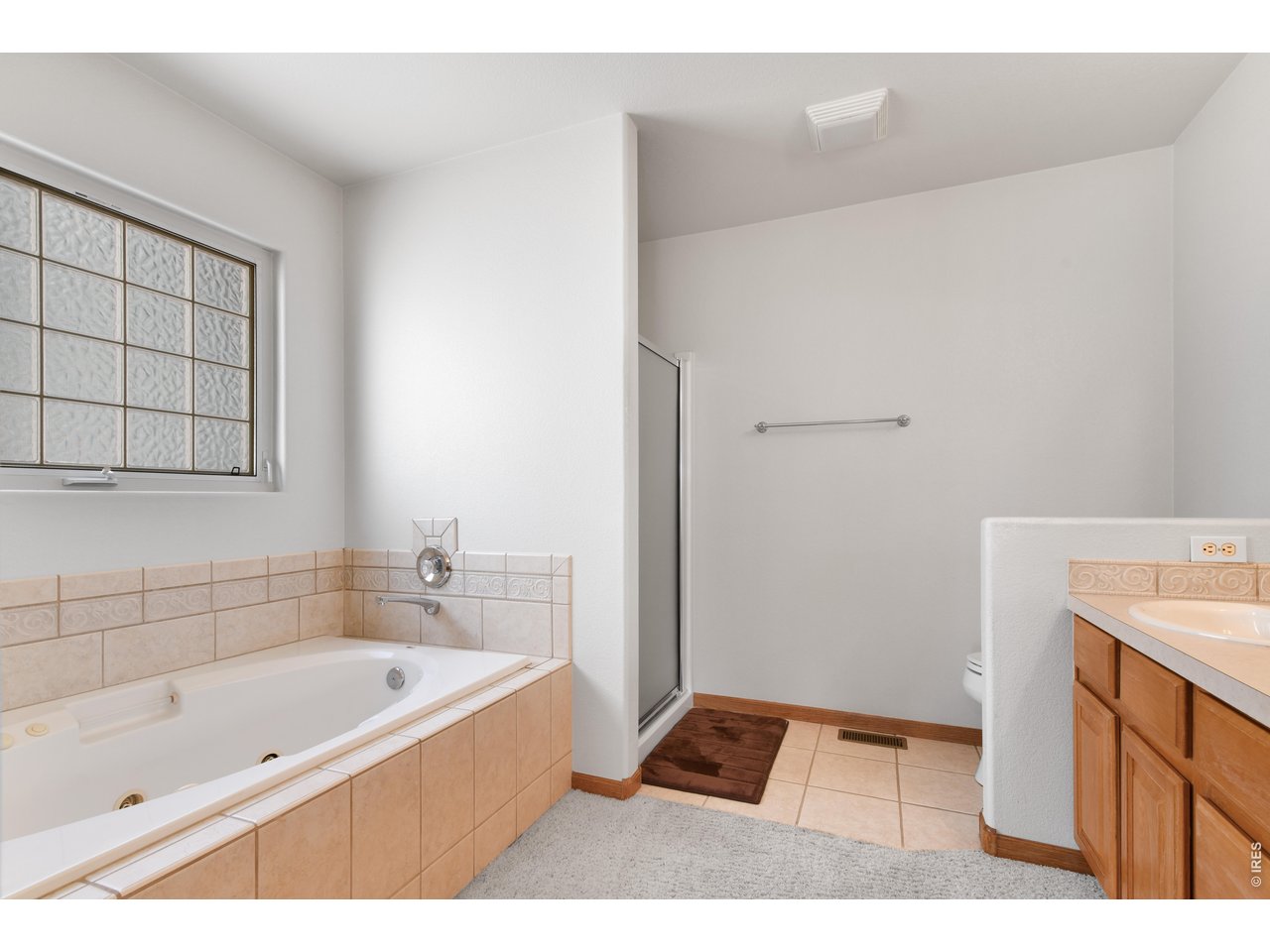 Property Photo 13 Shower and jetted tub in Primary