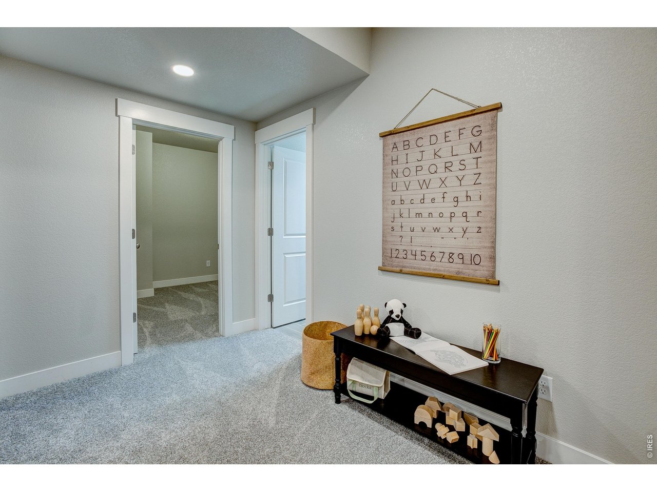 Property Photo 41 Flex room in basement for fitness, gaming, home office, crafting and more!