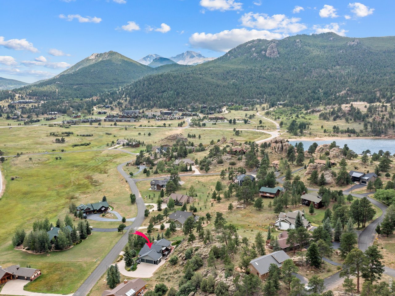 Property Photo 8 Looking south to Mount Meeker and Longs Peak