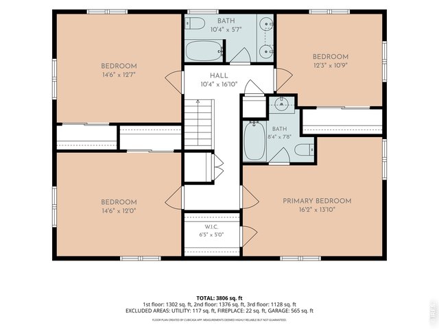 Property Photo 27 Upper Level Floor Plan