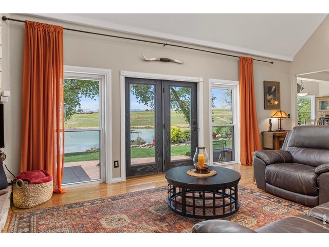 Property Photo 34 Little Gem Reservoir becomes part of the view from the main living area.