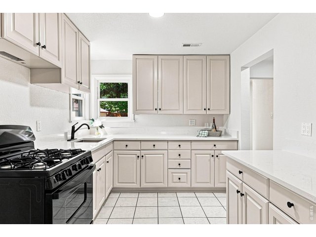 Property Photo 14 Brand-new kitchen with new cabinetry, quartz countertops, and a new gas range/oven