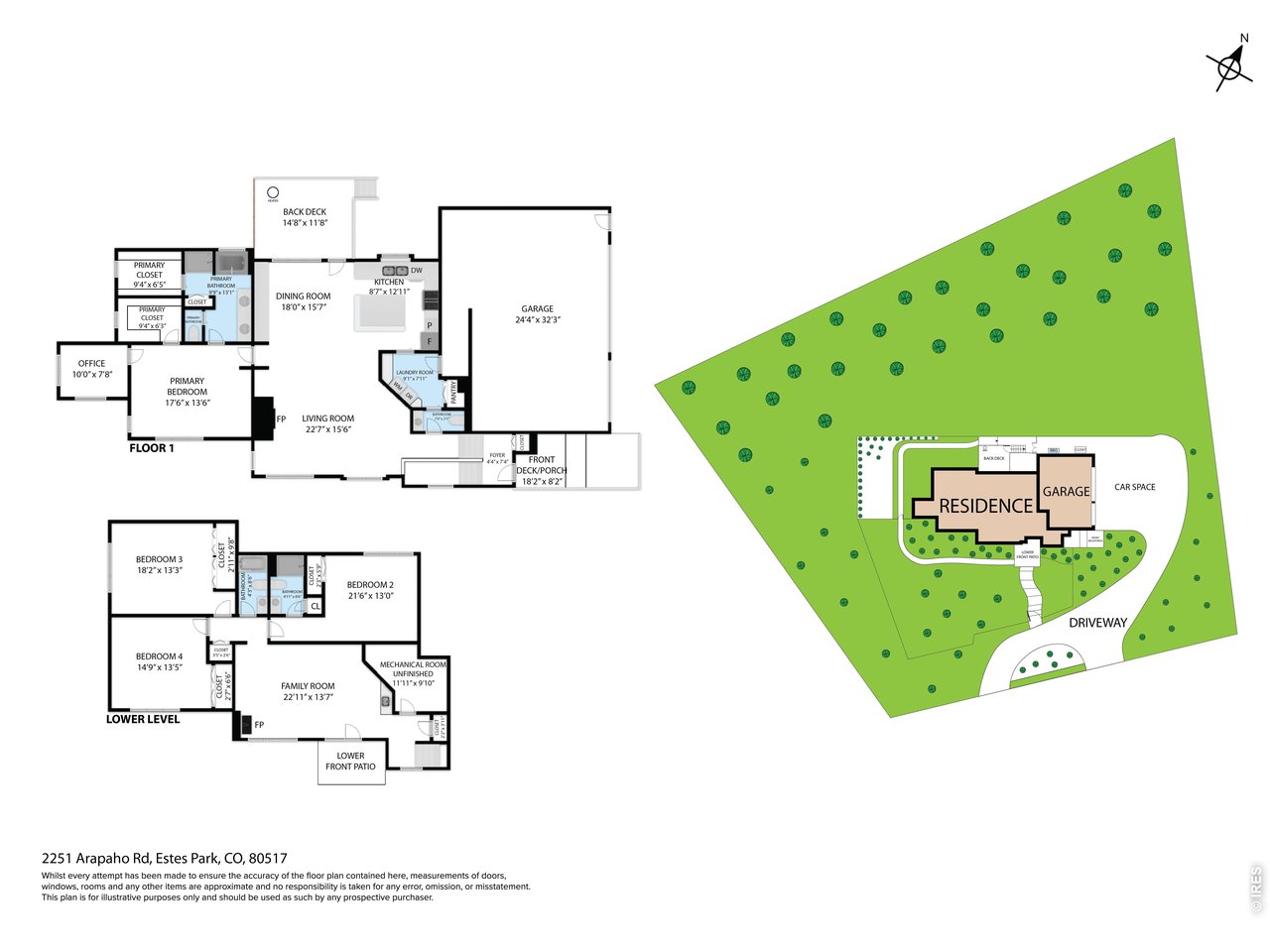 Property Photo 41 Floorplans and site plan