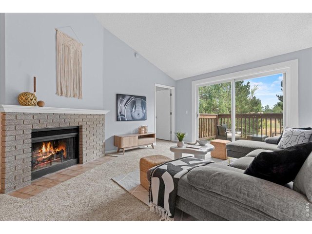 Property Photo 1 New carpet, fresh paint, backs to open space, private patio, wood-burning fireplace, and vaulted ceilings all in a dream location make this property the ultimate package