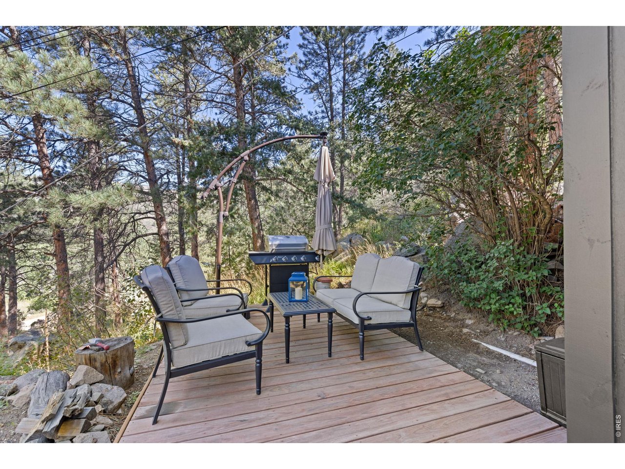 Property Photo 34 Gather outside for dining, entertaining or a quiet evening in the canyon.