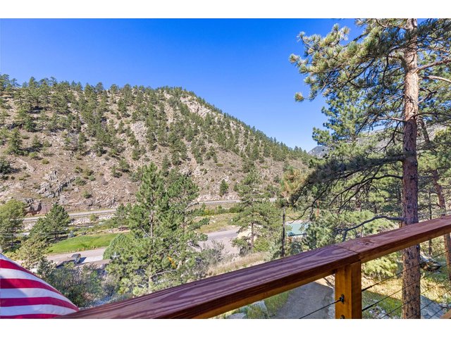 Property Photo 20 Relax above the canyon with views toward the Big Thompson River below.