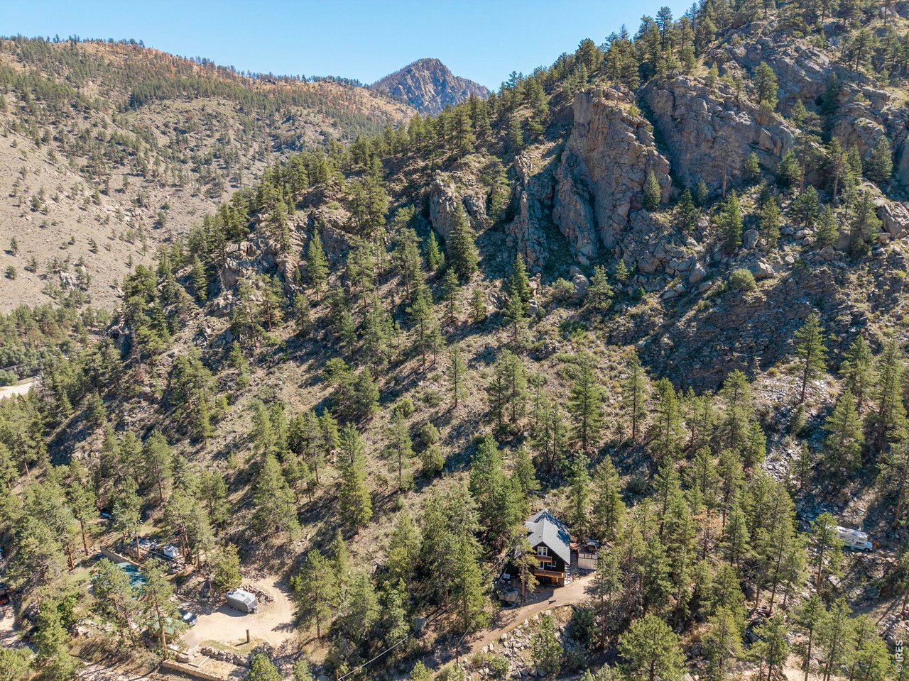Property Photo 38 Nestled into the forested surroundings of the Big Thompson Canyon.