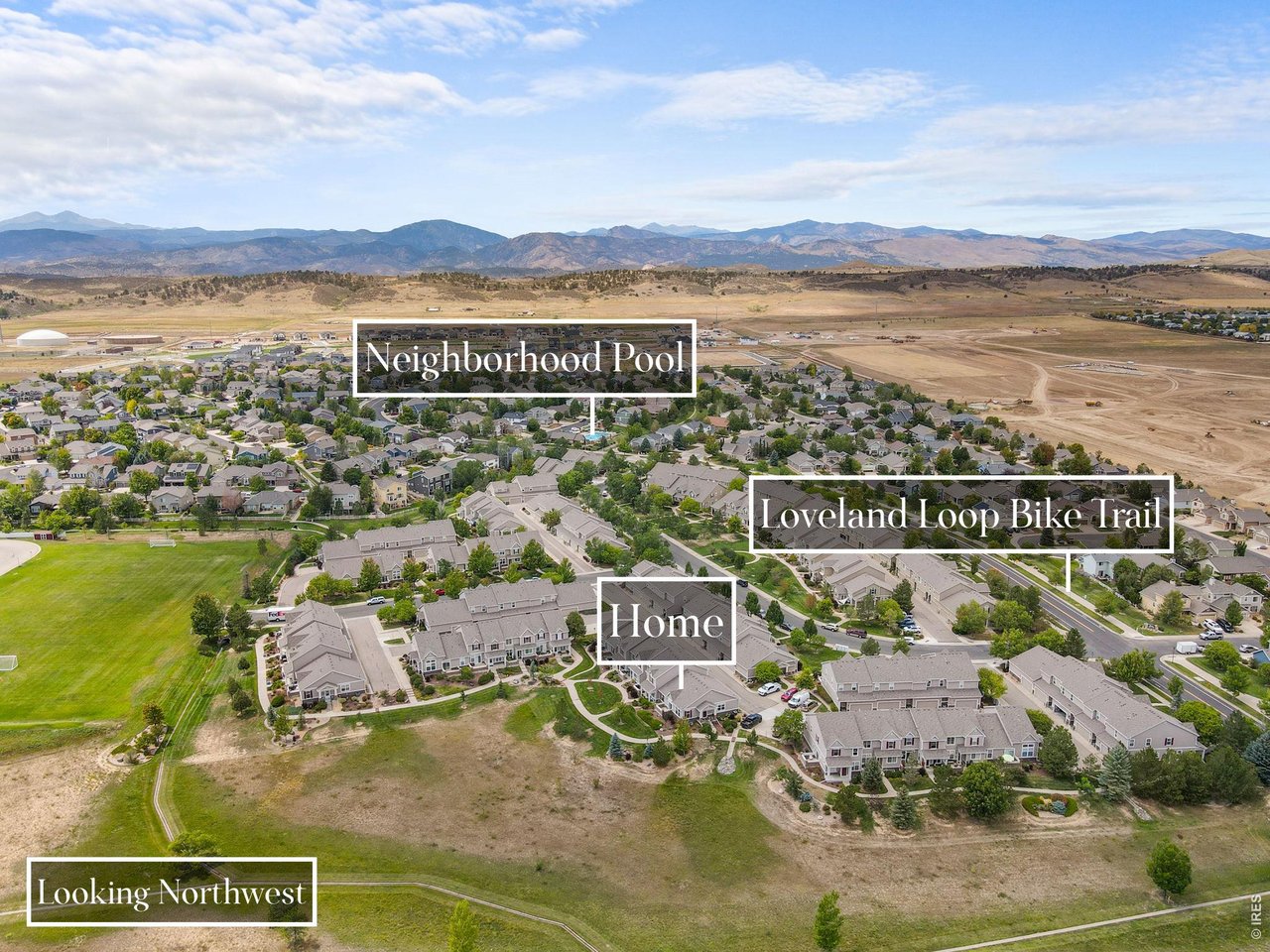 Property Photo 49 Amenities, Location, Updates, Main-Floor Living + No Metro District Taxes What More Could You Want in a West Loveland Townhome?