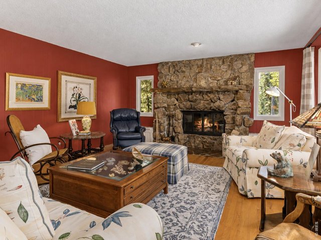Property Photo 37 Moss Rock Fireplace