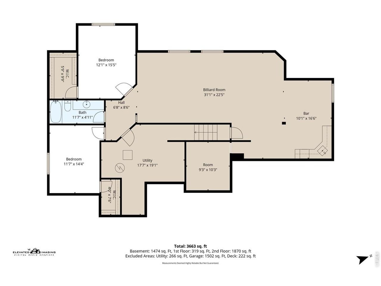 Property Photo 45 Lower Level Floorplan