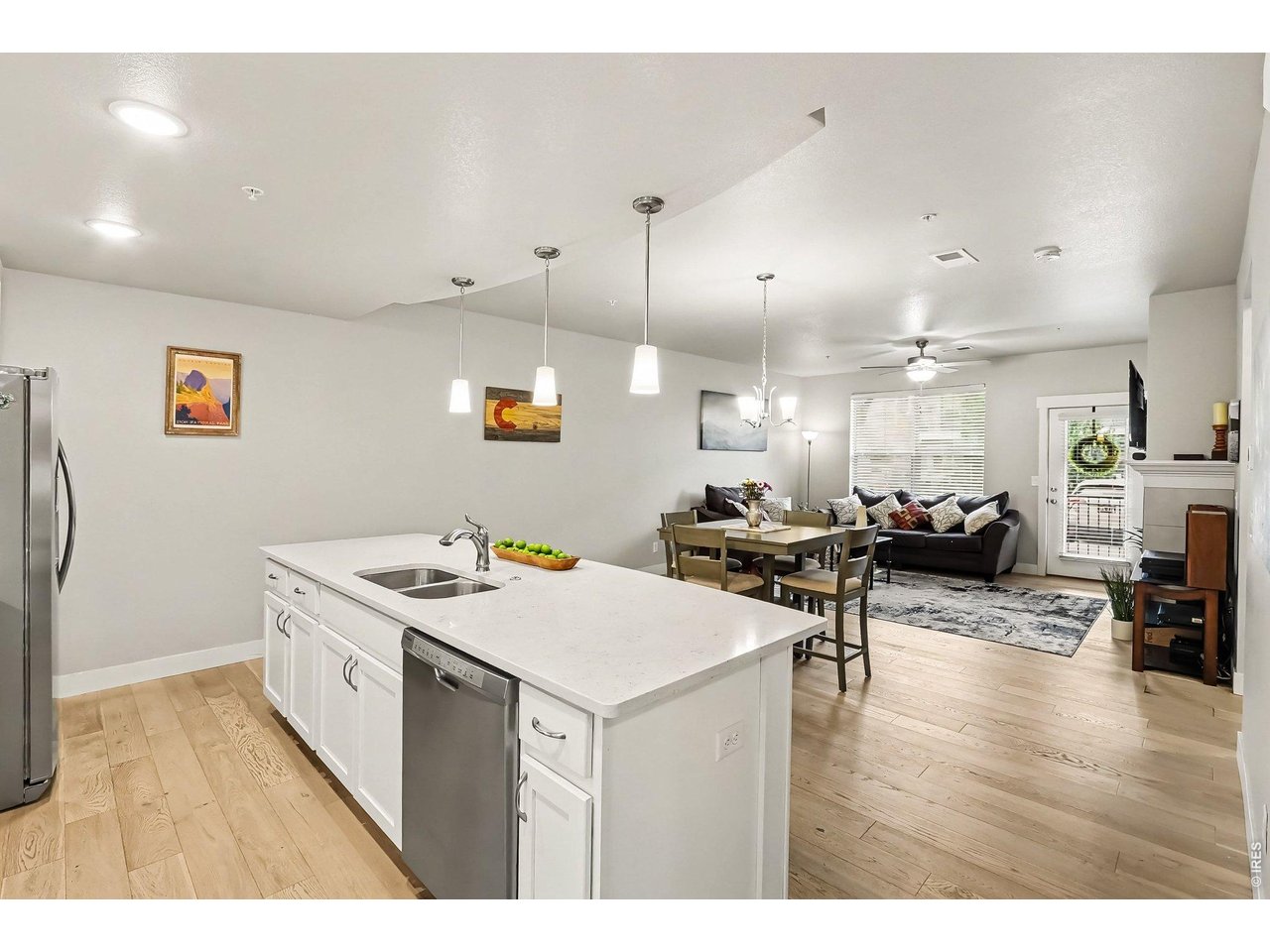 Property Photo 6 Open floor plan living on LVP flooring