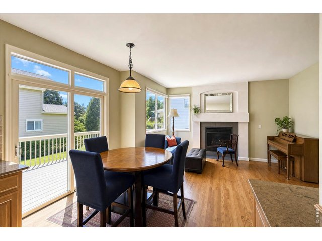 Property Photo 20 Cozy eat-in kitchen with fireplace