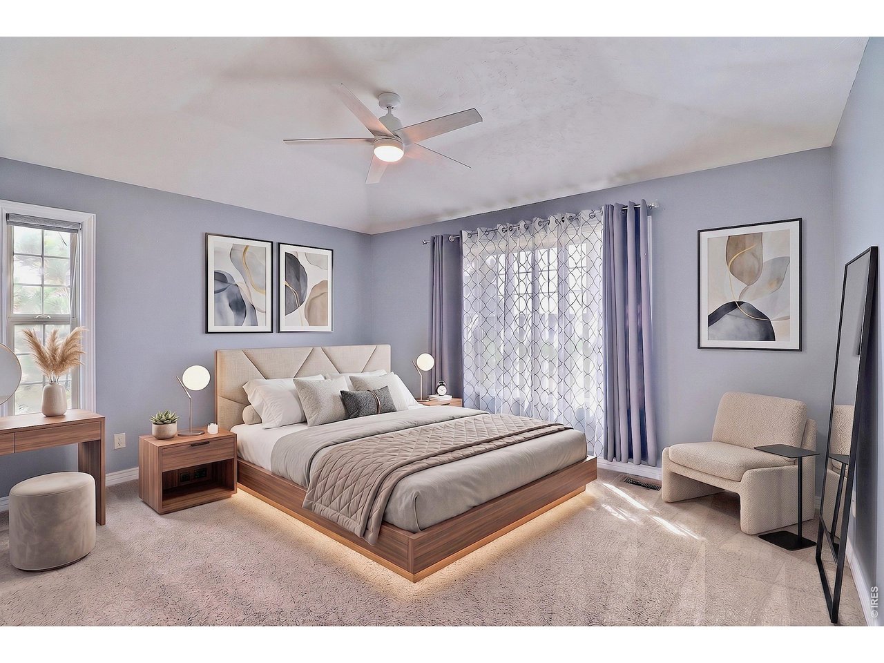 Property Photo 18 Secluded Primary Bedroom Staged