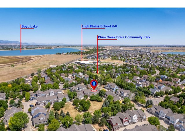 Property Photo 33 Centrally located and close to Boyd Lake, Plum Creek Park and highly respected High Plains K-8 School