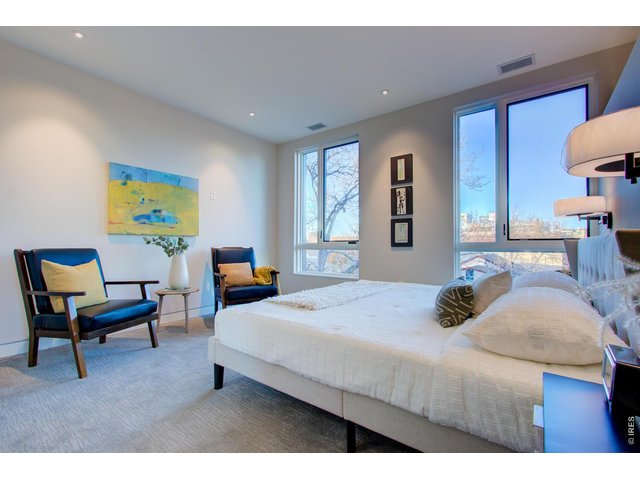 Property Photo 8 Primary Bedroom Suite, *Similar floor plan, finishes and feel at L'Avenir! (Picture is not of the actual build) Beautiful smooth wall texture throughout! & Triple Glaze Alupast windows!