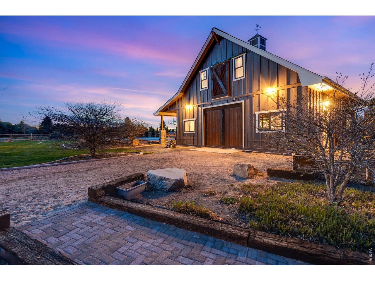 Property Photo 6 Barn at daybreak.