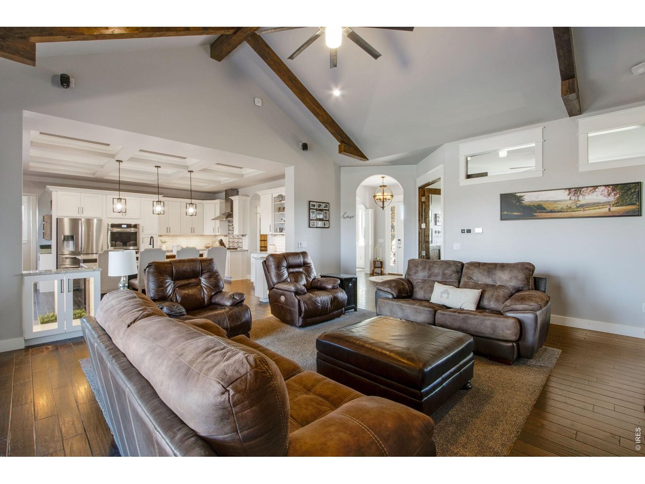 Property Photo 16 Vaulted ceiling and open floor plan opens into the gourmet kitchen