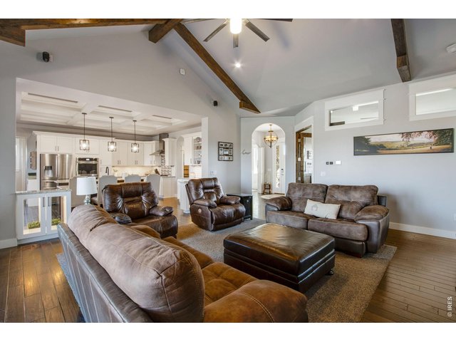 Property Photo 16 Vaulted ceiling and open floor plan opens into the gourmet kitchen