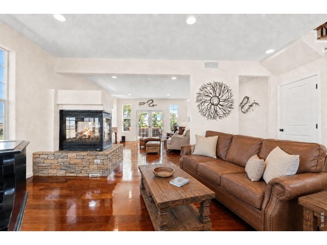 Property Photo 11 Virtually painted and staged. There's nothing more cozy than a gas fireplace!