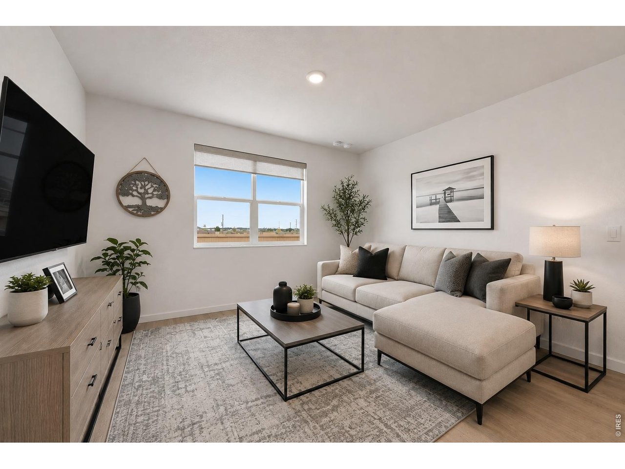 Property Photo 9 Open floor plan living room-some furniture virtually staged