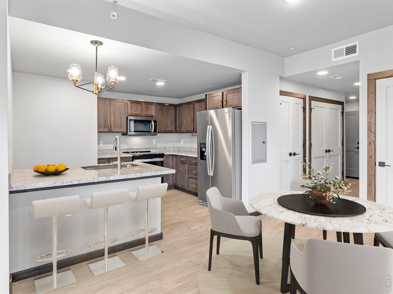 Property Photo 3 Virtually staged dining area