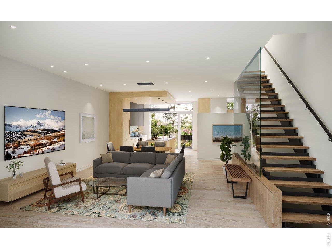 Property Photo 6 La Vie Lumiere, French for the "light of life" Open-Concept Main Living Level! Floating Staircase, stunning Architectural details! * This is a render, not the actual build. Le Grand Soleil design over 3,000 finished SQFT w/ private Bsmt!
