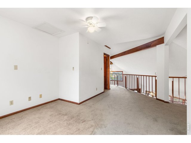 Property Photo 28 Spacious open loft area opposite the bedroom, perfect for a home office, game room, or lounge. Includes a private bathroom with a shower