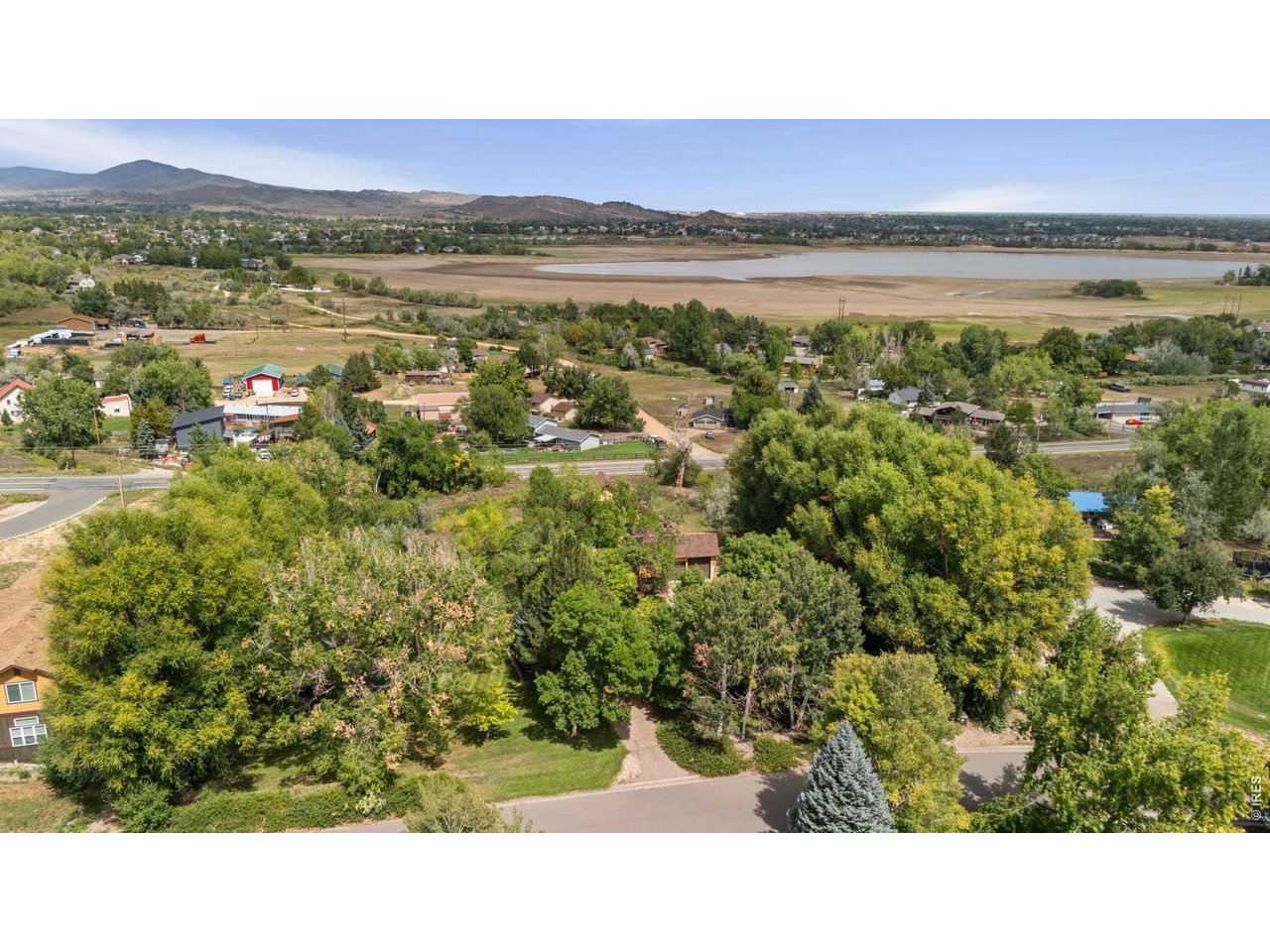 Property Photo 49 Aerial view of the front of the home and area
